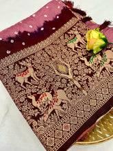 Imposing Kanjivaram Silk Saree Peach Color Saree